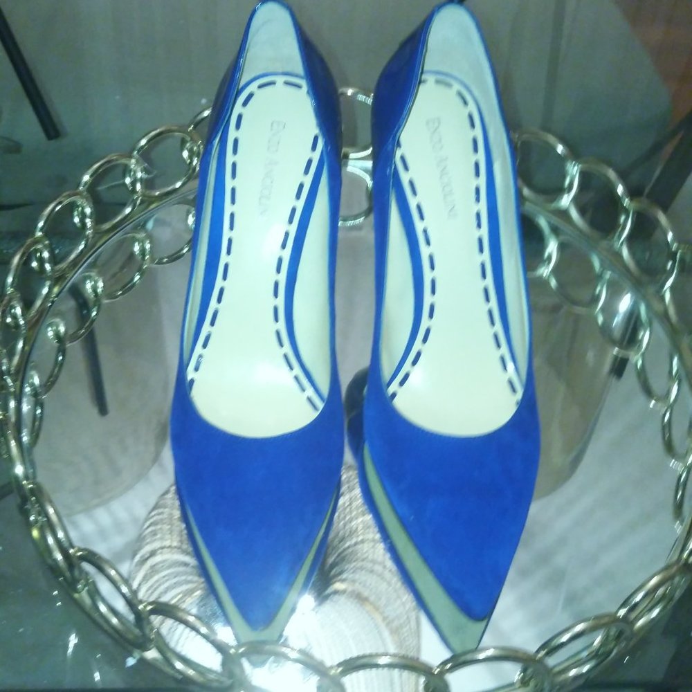 Size11 Enzo Angiolini heels 5 inch heels